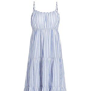 NWOT - Rails Blakely Dress, blue & white stripe - Size Medium